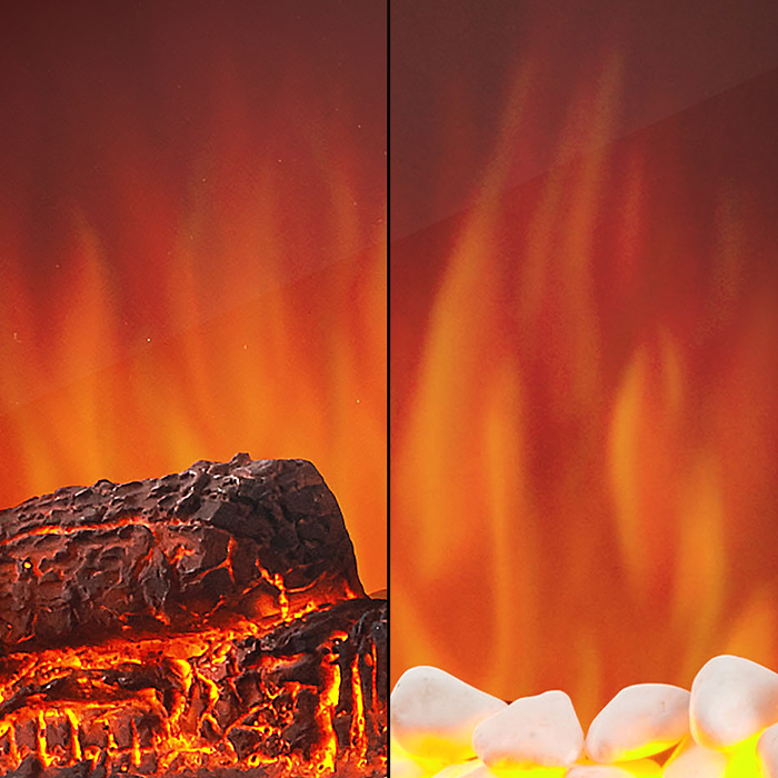 Два вида топлива – дрова и камни