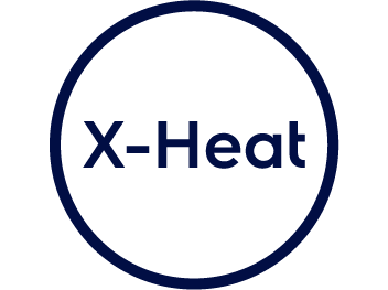 Уникальная технология сухих ТЭНов «X - Heat», при которой нагревательные элементы не контактируют с водой, что позволяет продлить их срок службы